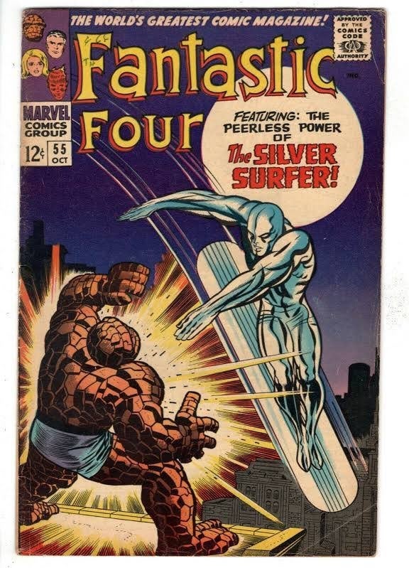Fantastic Four #55 ORIGINAL 1966