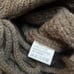 Moon River Ribbed Knit Ruffle Olive Green Faux Fur Tie Front Cardigan Medium