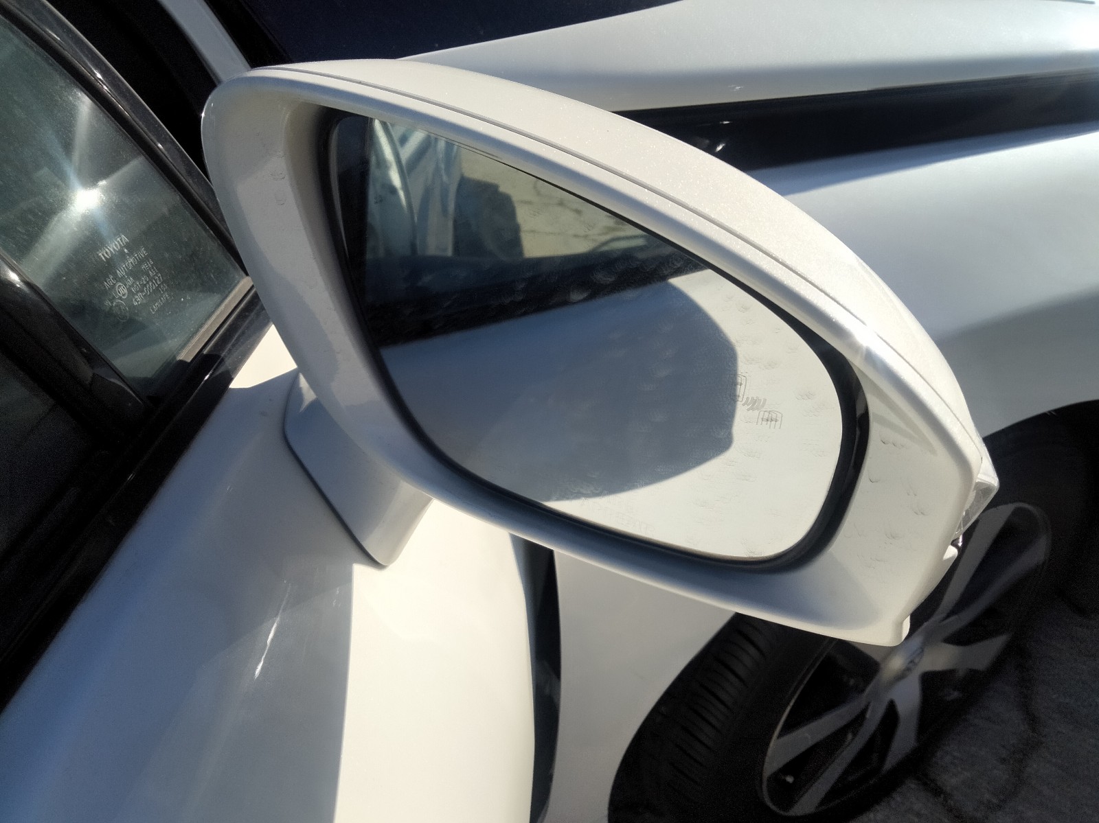 2016 Toyota Mirai passenger side mirror