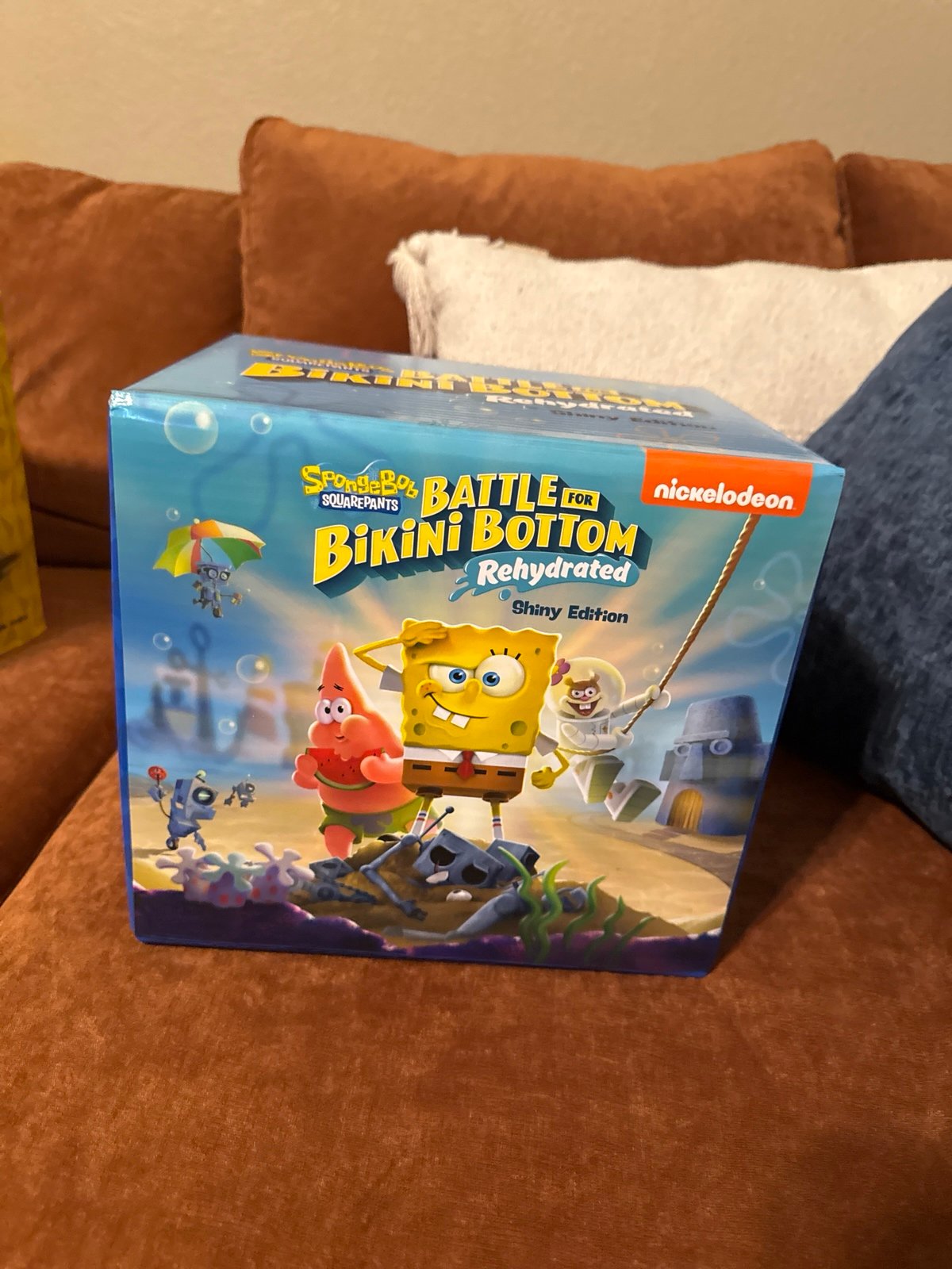 SpongeBob SquarePants Battle for Bikini Bottom Rehydrated Shiny Edition NO GAME*