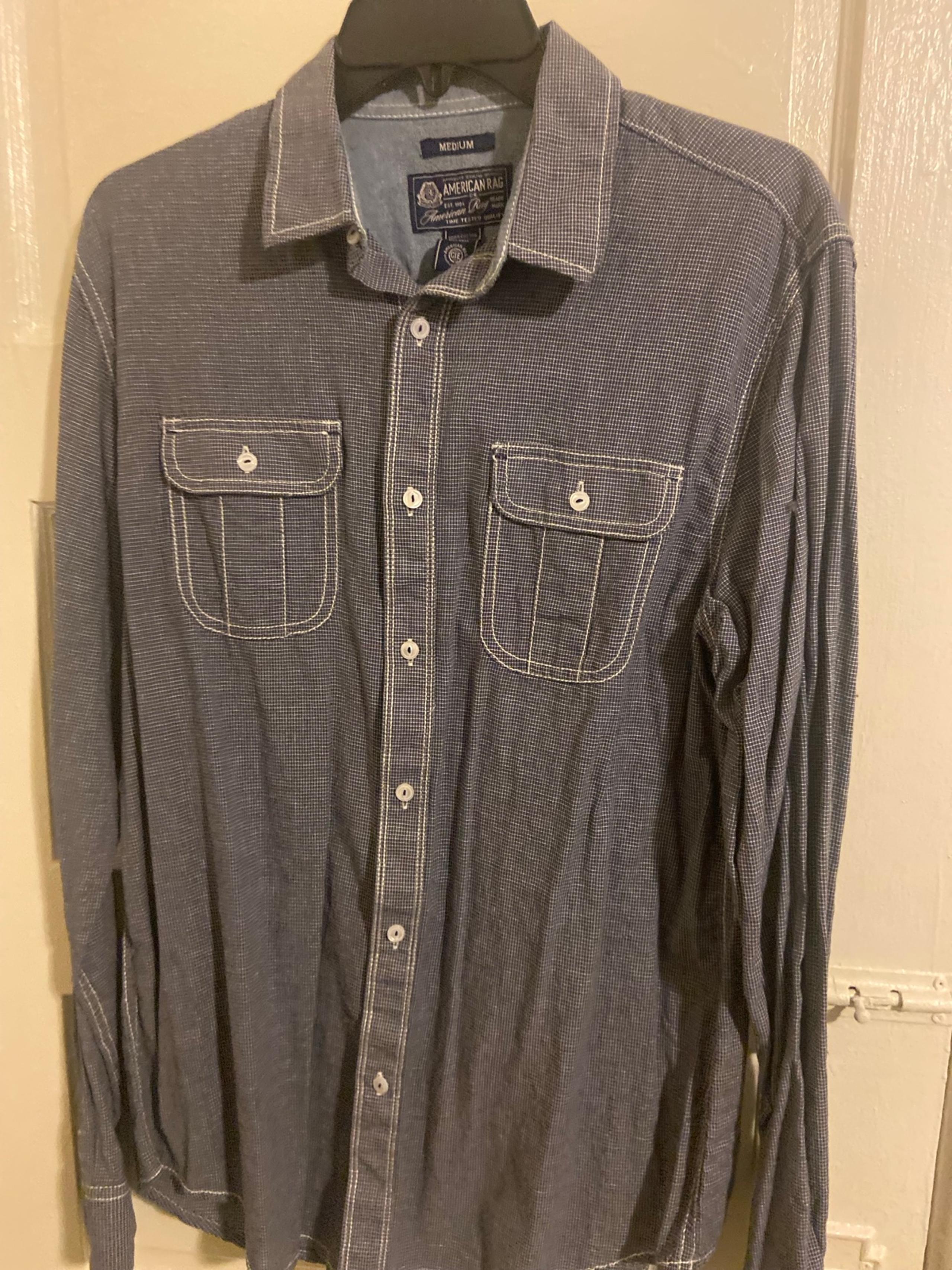 American rag men’s button-down shirts