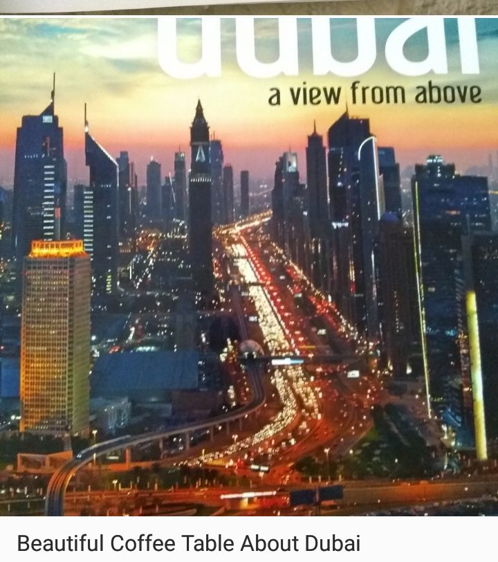 Beautiful Dubai coffee table book pictur