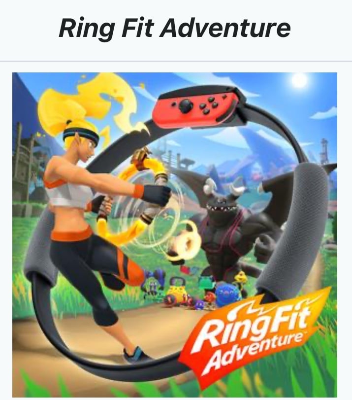 Ring Fit Adventure