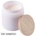 GOLIATTUJA Scented candle in glass w lid/2 wicks, Lavender bliss/purple, 70 hr