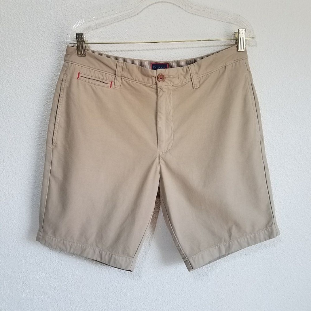 Untuckit Men's Khaki Shorts