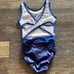 Sylvia P. Blue Gymnastics/Dance Leotard size 8. EUC
