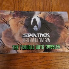 STAR TREK CCG THE TROUBLE WITH TRIBBLES BOOSTER BOX NEW/SEALED