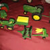 LOT OF ERTL JOHN DEER, INTERNATIONAL AND FORDSON McCormick Model M