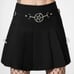 Scary Pleated Skirt Killstar