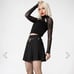 Scary Pleated Skirt Killstar