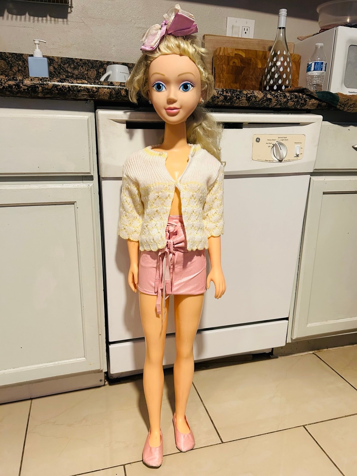 My size talking Cinderella Doll by Disney 38”