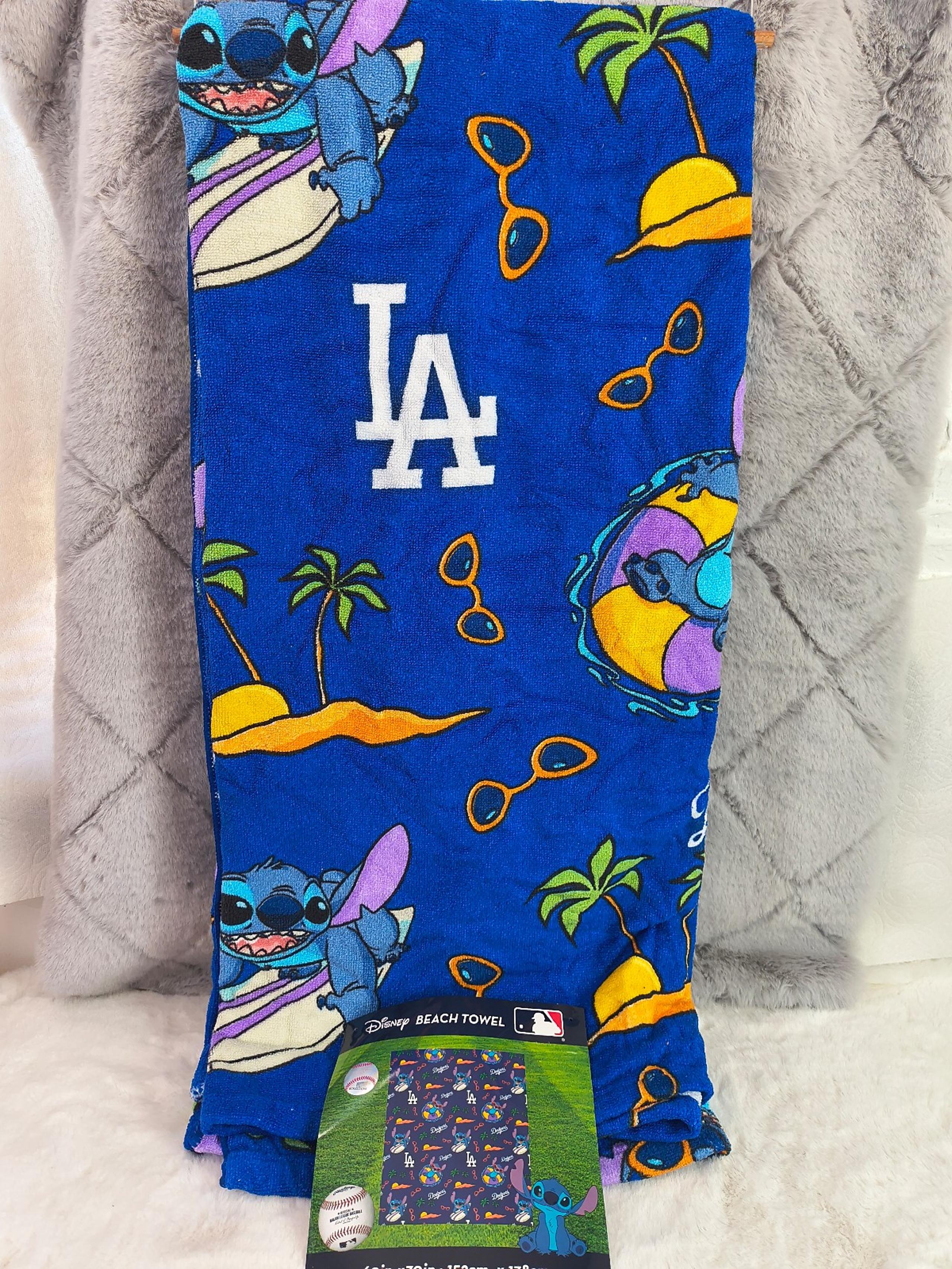 LA Dodgers Stitch EXTRA Large Beach Towel (60"x70")