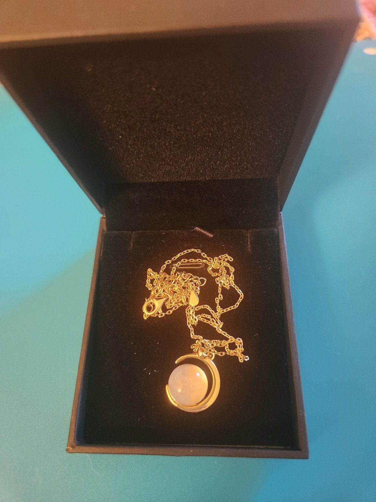 Luna Space Meteorite Necklace