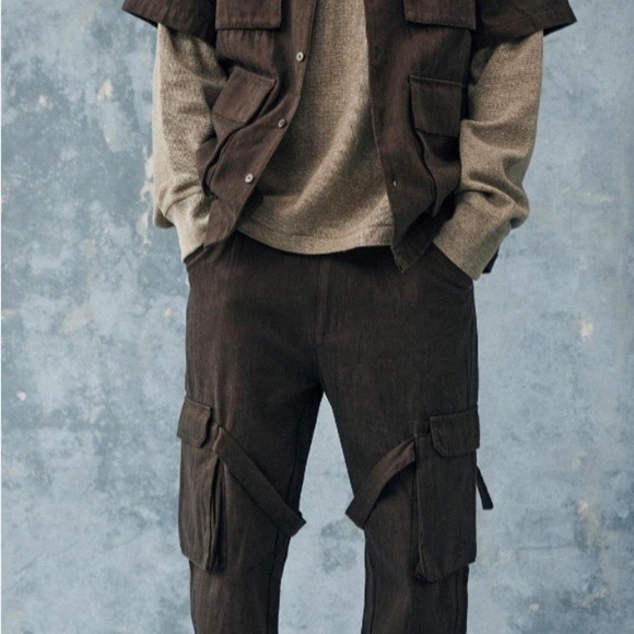 Urban Outfitters Standard Cloth Flared Cargo Pant Size XS