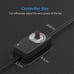 Hon&Guan 4 Inch Inline Booster Duct Fan with Speed Controller - 130 CFM Airflow