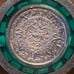 Vintage Sterling Silver Inlaid Malachite Taxco Mexico Earring
