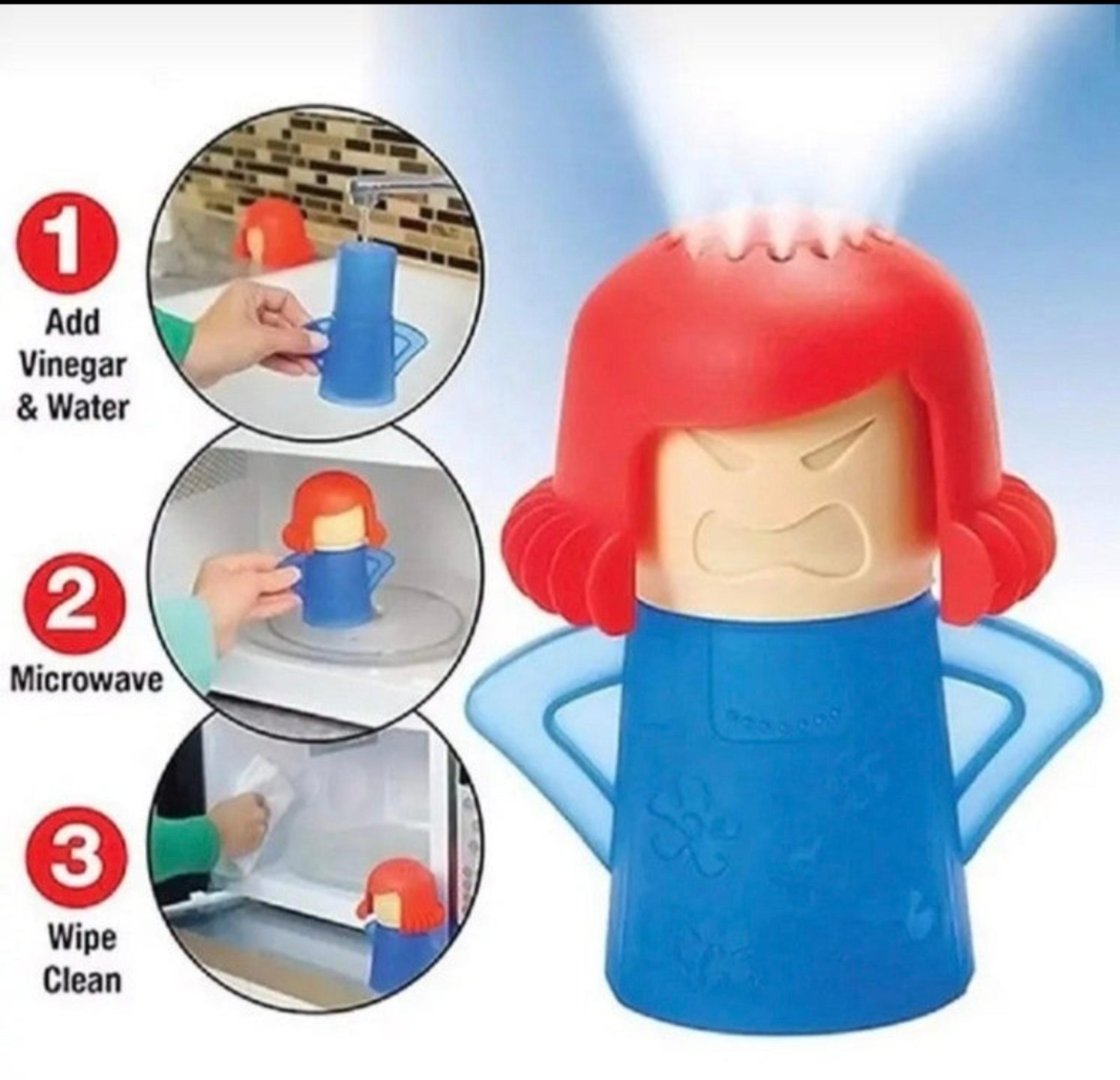 Microwave Easy Steam Clean Kitchen Fridge Cleaner New