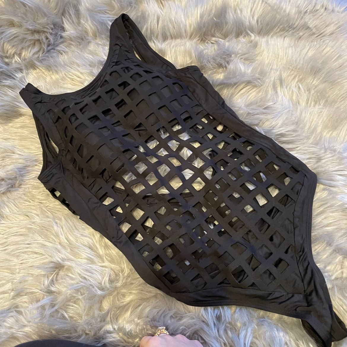 Neoprene one piece swimsuit bodysuit