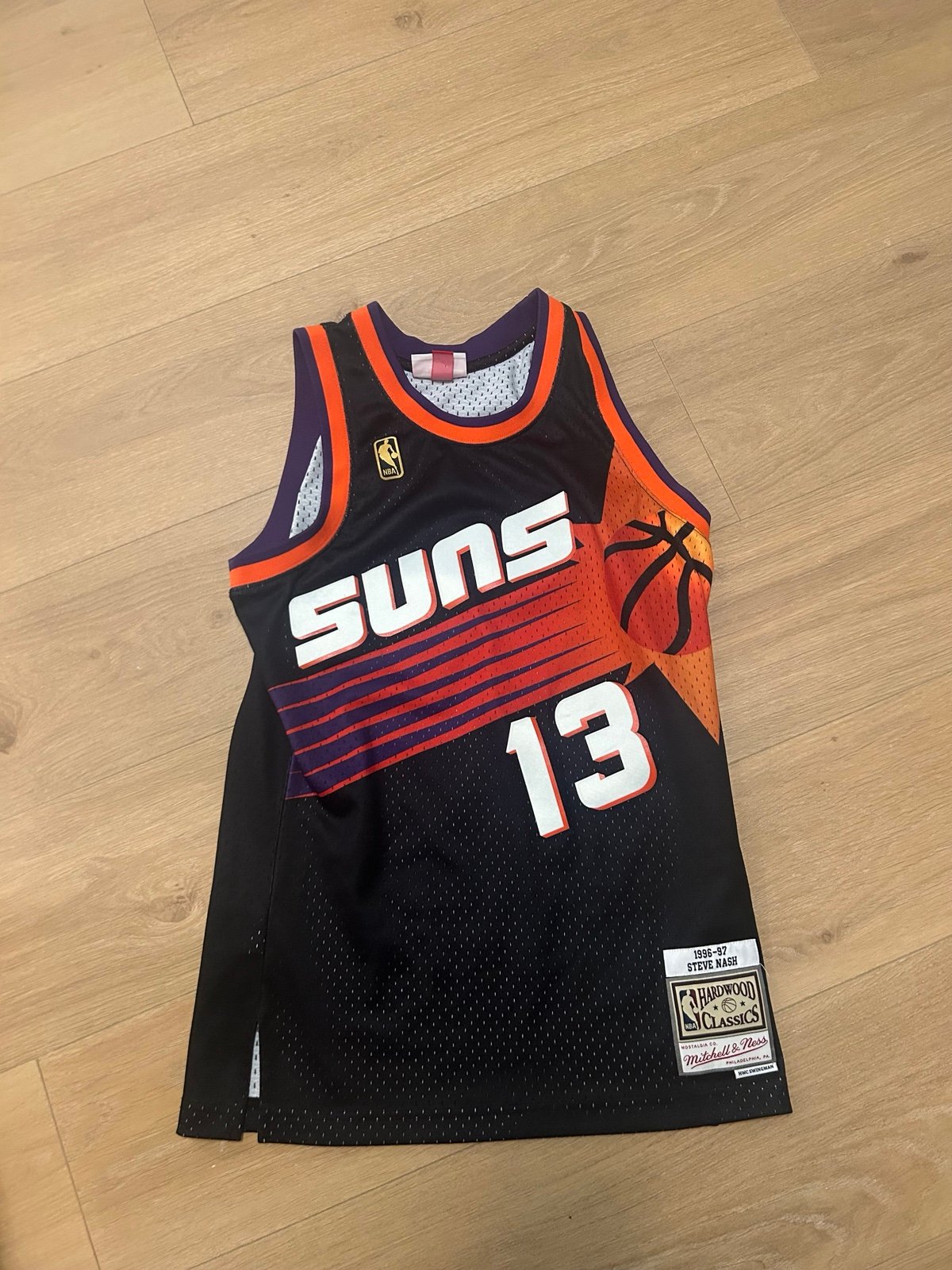 Steve Nash Hardwood Classic Suns Jersey