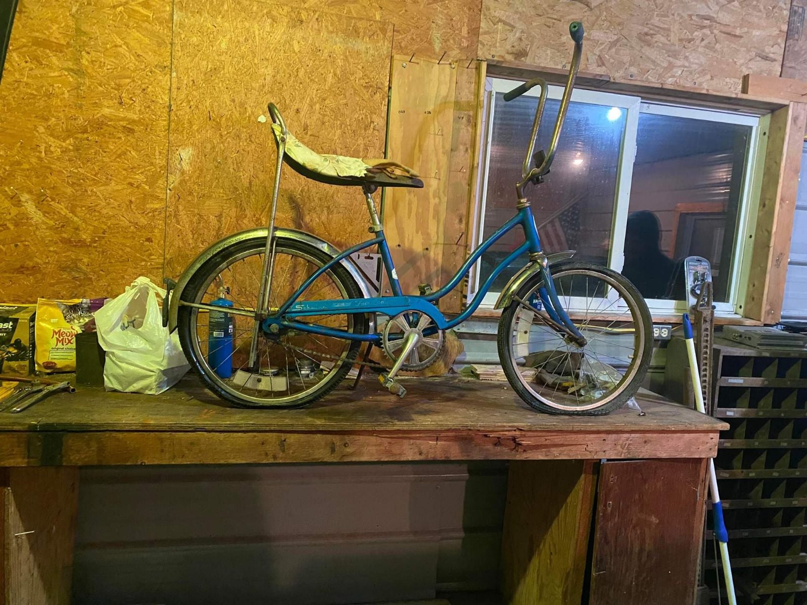 Shwinn fair lady banana seat bike