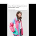 Urban Outfitters Renewal Vintage Colorblock Slouchy Windbreaker Jacket M
