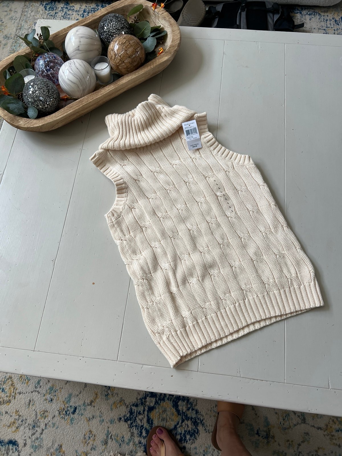 Ralph Lauren sleeveless sweater