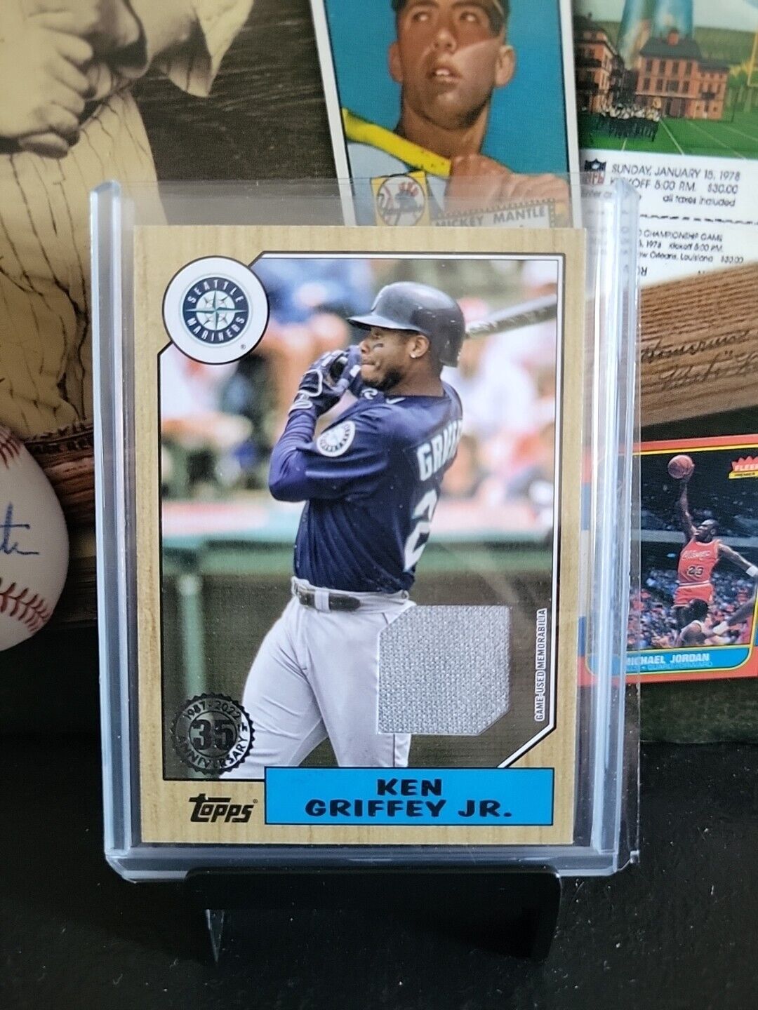 2022 Topps Ken Griffey Jr. 35th Anniversary Relic Patch