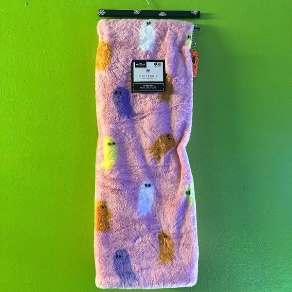Halloween GHOSTS faux fur Throw Oversized blanket