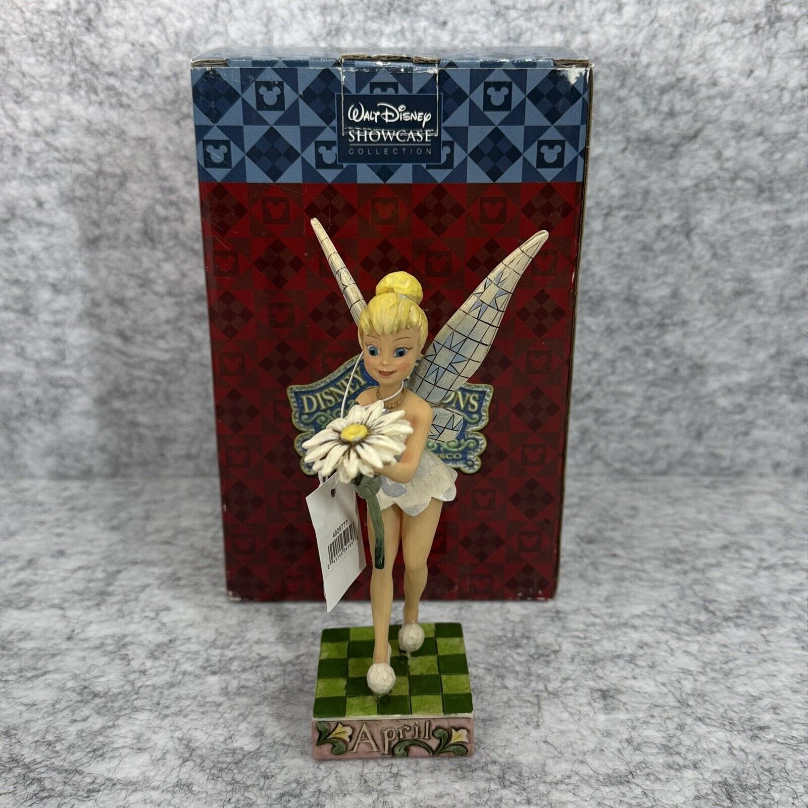 Tinker Bell Birthstone Collection April By Jim Shore 4020777 Disney Figurine