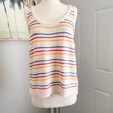 Madewell Multicolored Knitted Tank XL