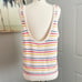 Madewell Multicolored Knitted Tank XL