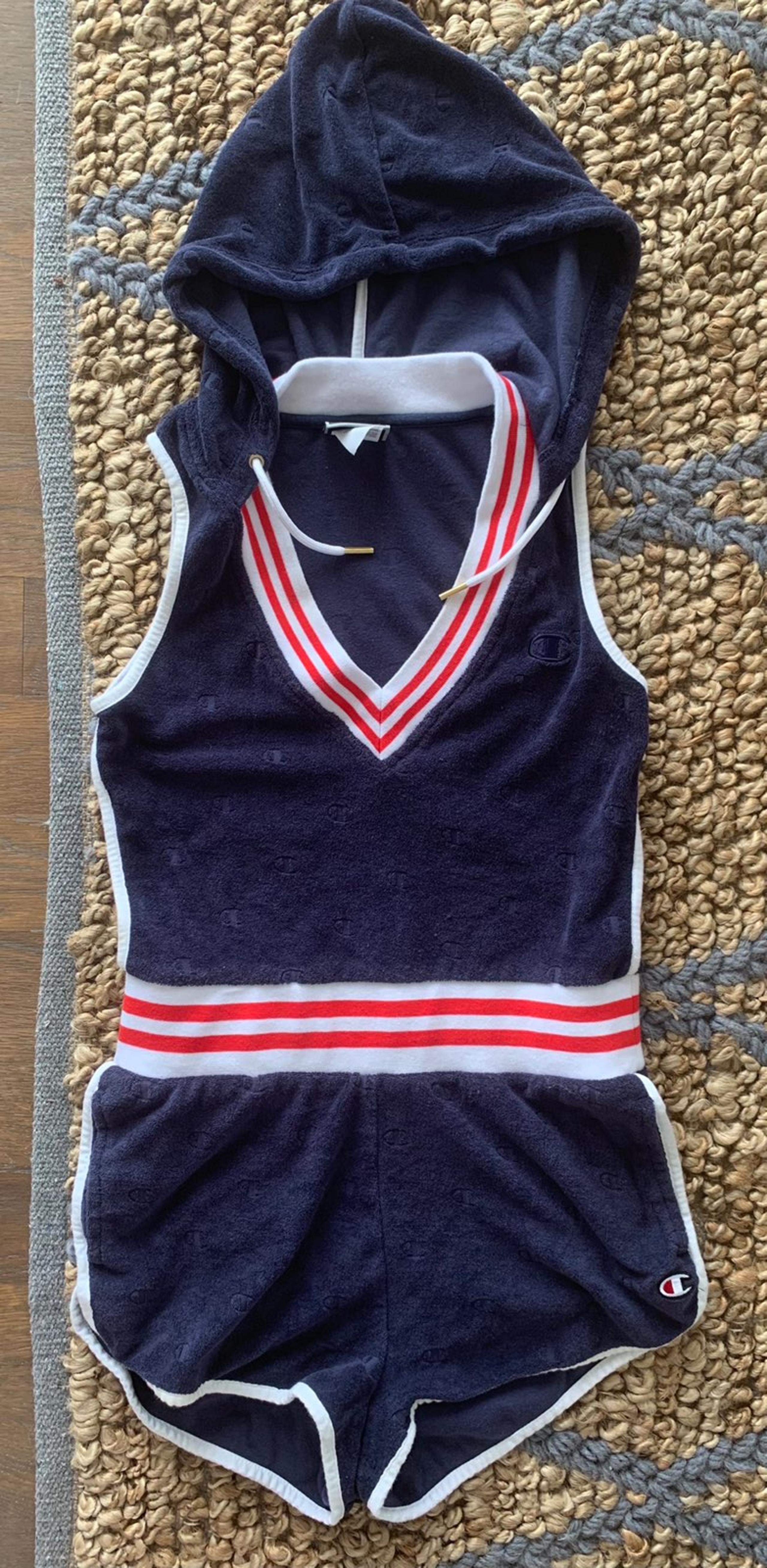 Champion terry cloth romper