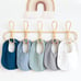 8 Pack Baby Bandana Drool Bibs Cotton 8 Solid Colors Set