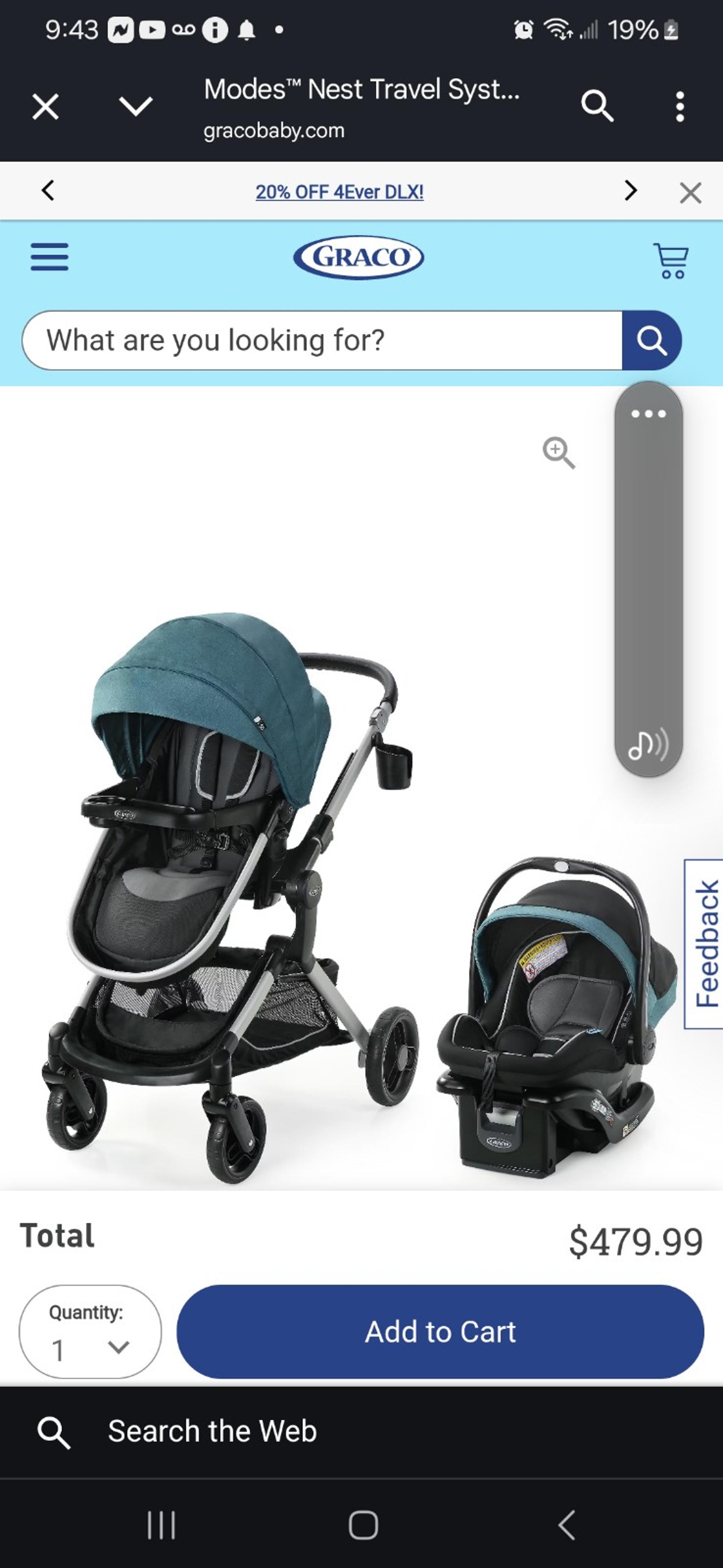graco modes nest travel system Bayfield