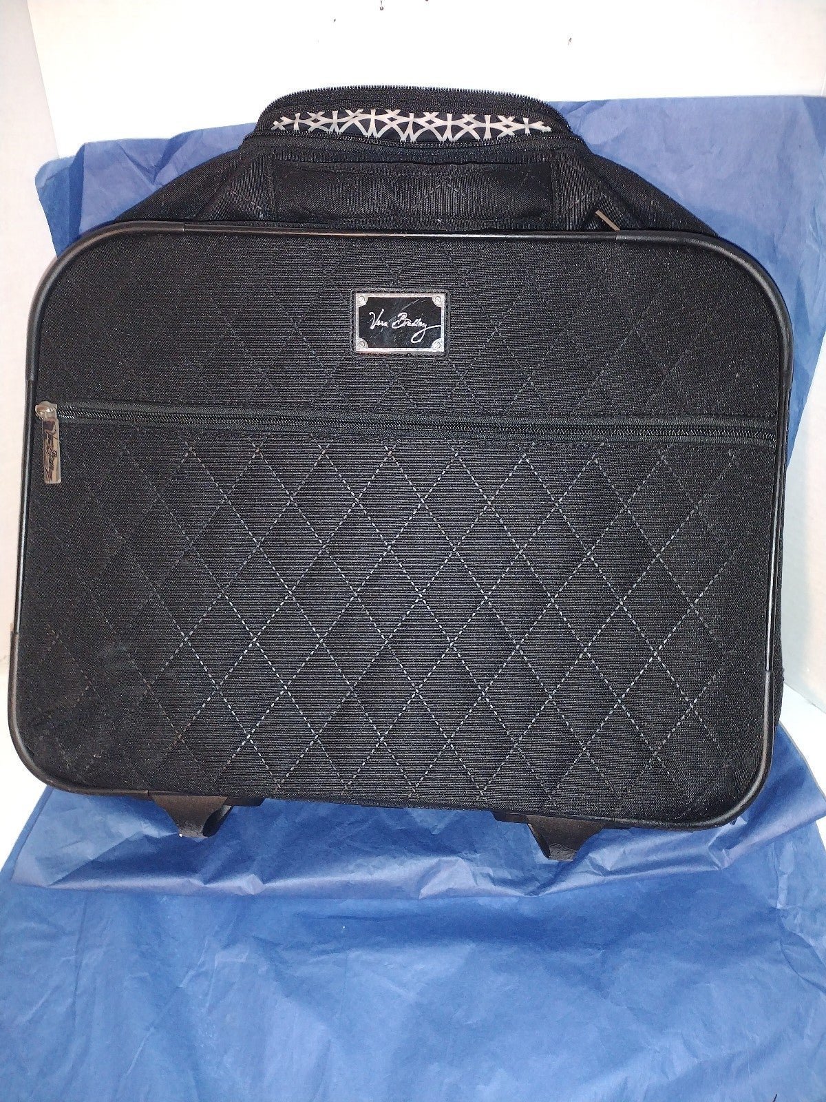 !! Vera Bradley rolling laptop case suitcase bag