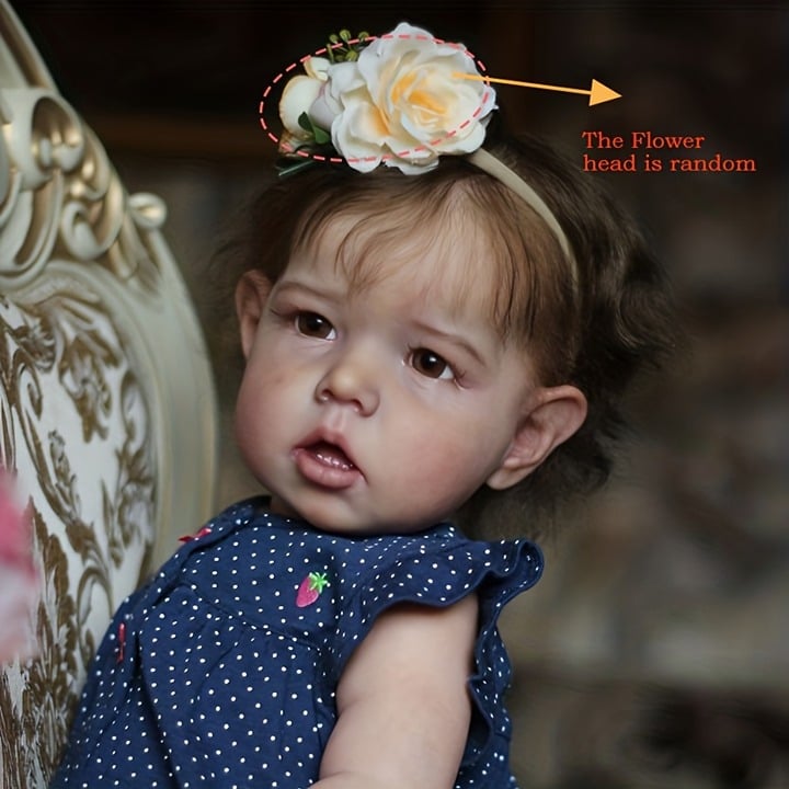 Reborn Baby Dolls - 22 Inches Realistic Newborn Soft Vinyl Baby Dolls Toy