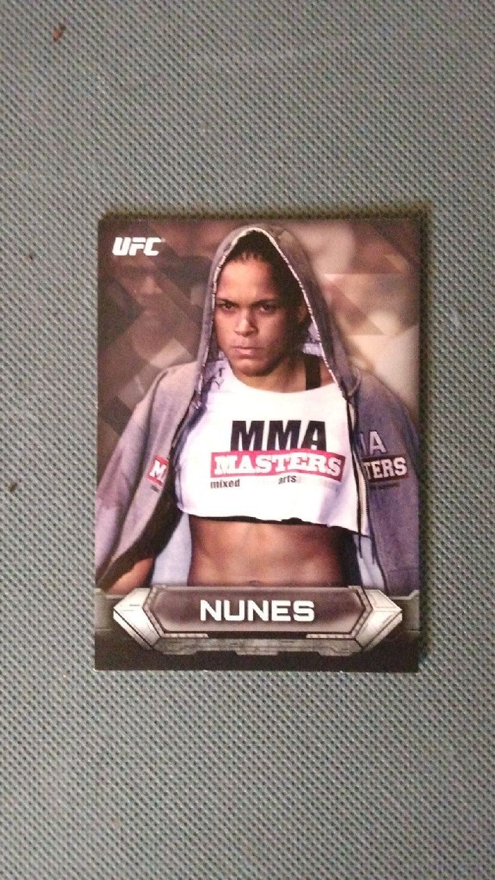 UFC Topps Amanda Nunes OUT OF PRINT