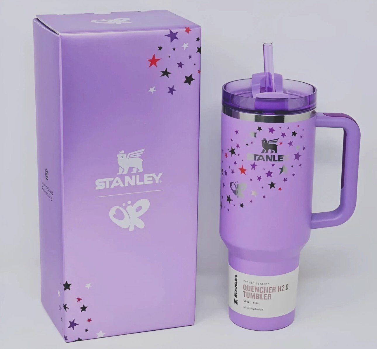 New Stanley x Olivia Rodrigo 40oz Quencher H2.0 FlowState Tumbler
