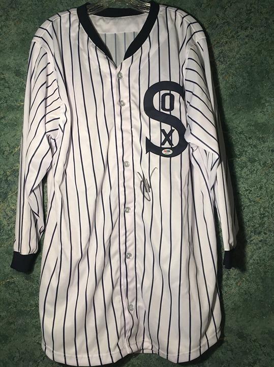 John Cusack - Eight Men Out - Signed 1919 Replica Jersey Autograph PSA Chicago B