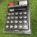 Ray's Motor Sports Lug Nuts Chrome M12 x P1.25 Pack of 20 Lug Nut with Key JDM