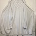 Carole Hockman 2 piece Wrap Robe & Gown Set Blue gray & White XL