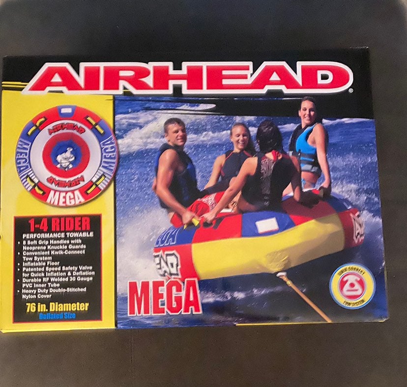 Airhead Mega 76 3 4 person rider Raft