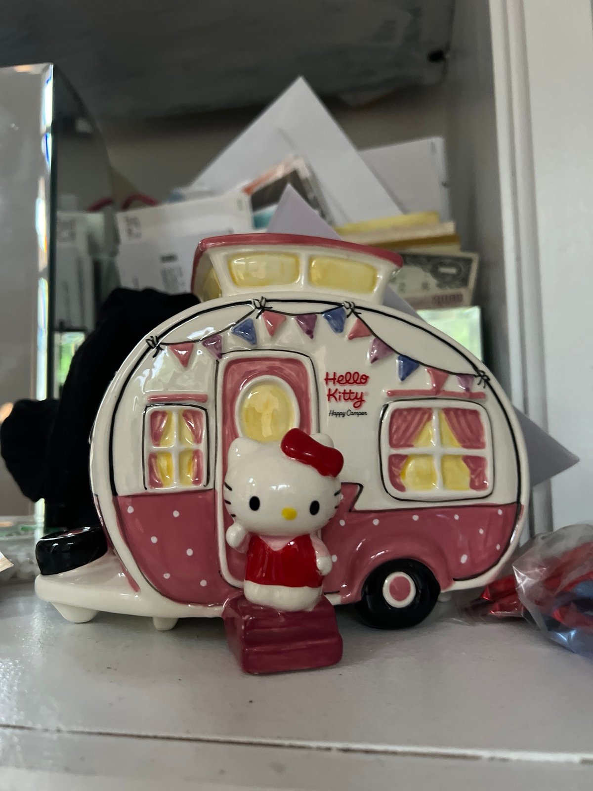 Hello Kitty Ceramic Camper Blue sky