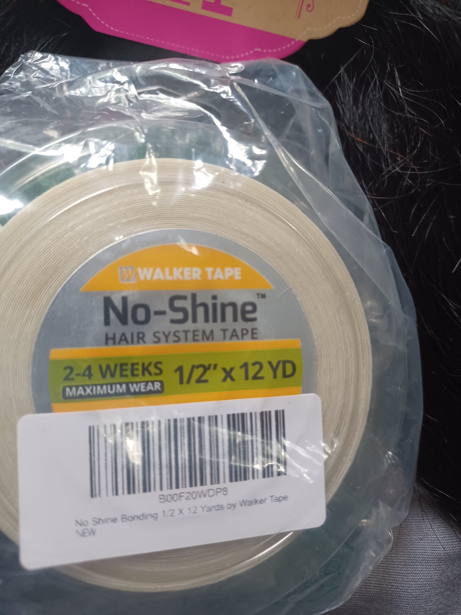 20 inch long human hair never used