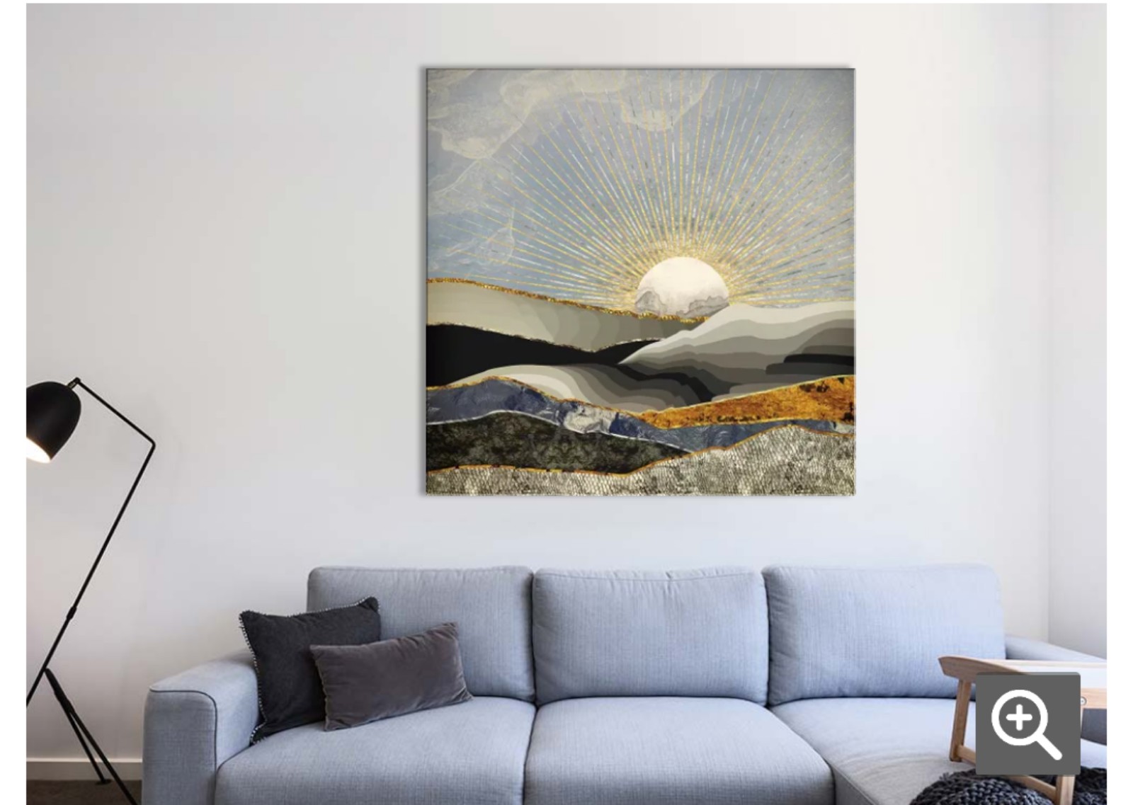 ICANVAS Morning Sun by Spacefrog Designs Gallery-Wrapped Canvas Print - 37 x 37