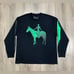 Beyonce Renaissance Official 2023 World Tour Merch Long Sleeve Tee Green Horse