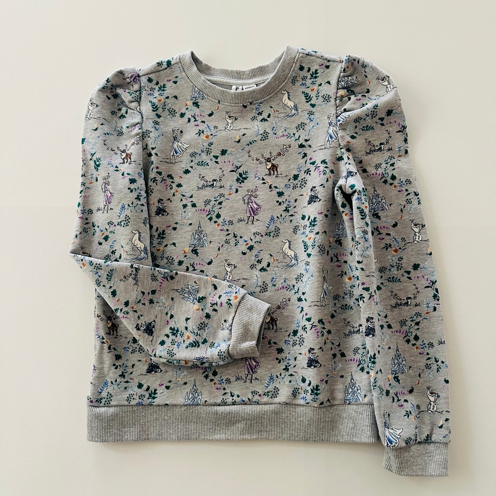 Janie and Jack Disney Frozen Girls 10 Toile Sweatshirt