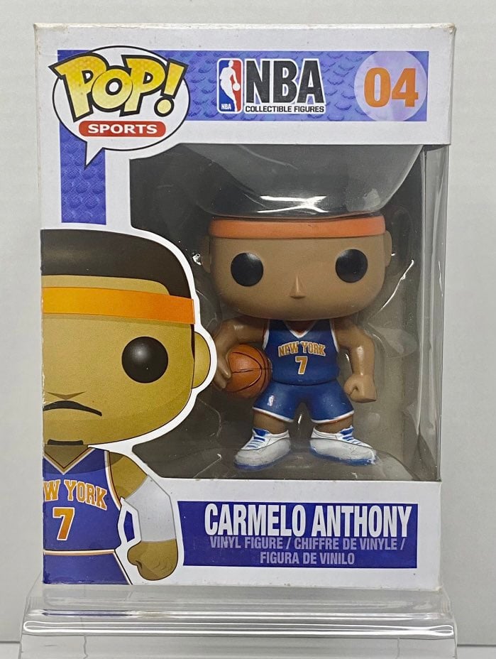 Rare vaulted carmelo anthony funko pop