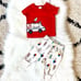 Hanna Andersson Baby Organic Ice Cream Truck Matching Set 6/12M