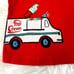 Hanna Andersson Baby Organic Ice Cream Truck Matching Set 6/12M